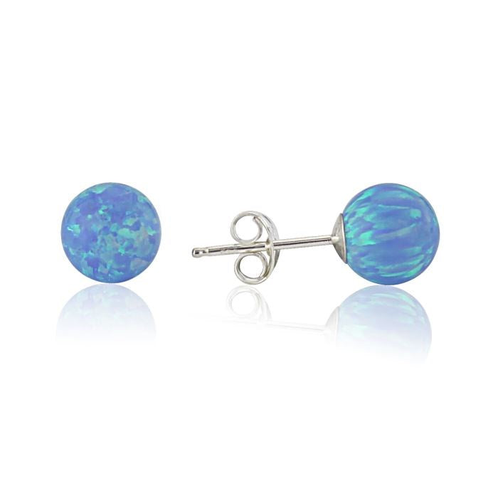 Simulated deals opal earrings