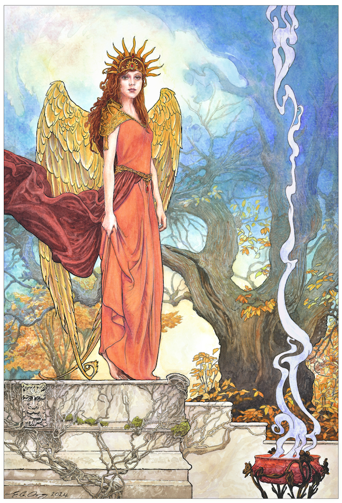 Autumn Angel - Limited Edition Print