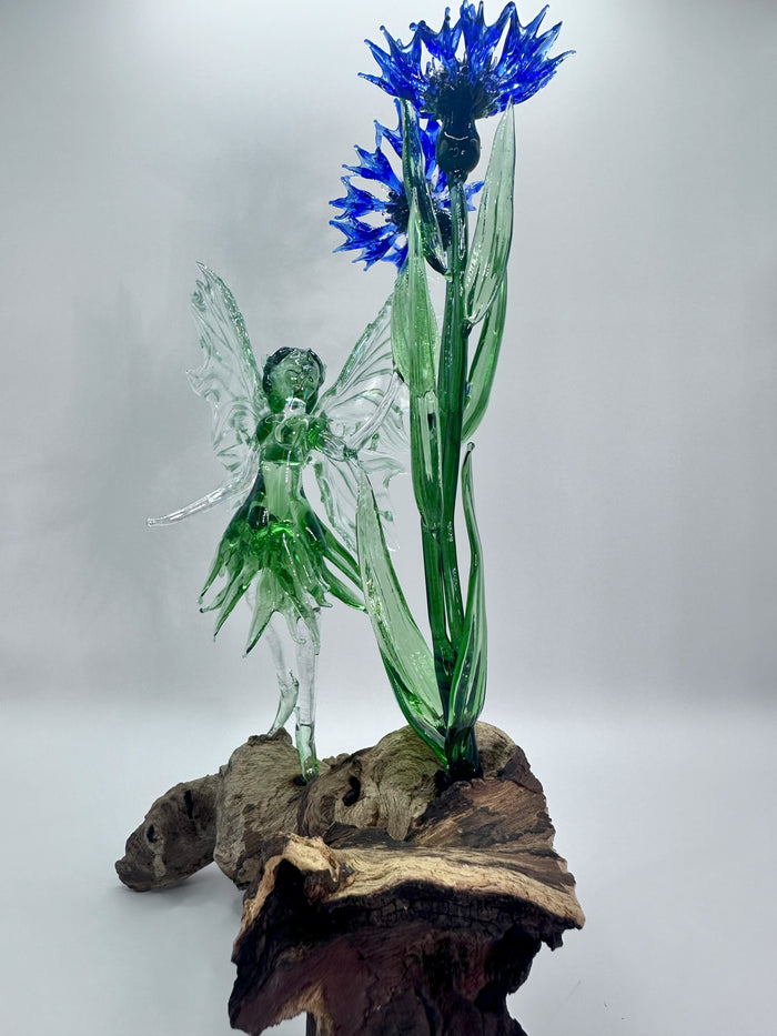 Cornflower Fairy  (SY125639) by Sandra Young