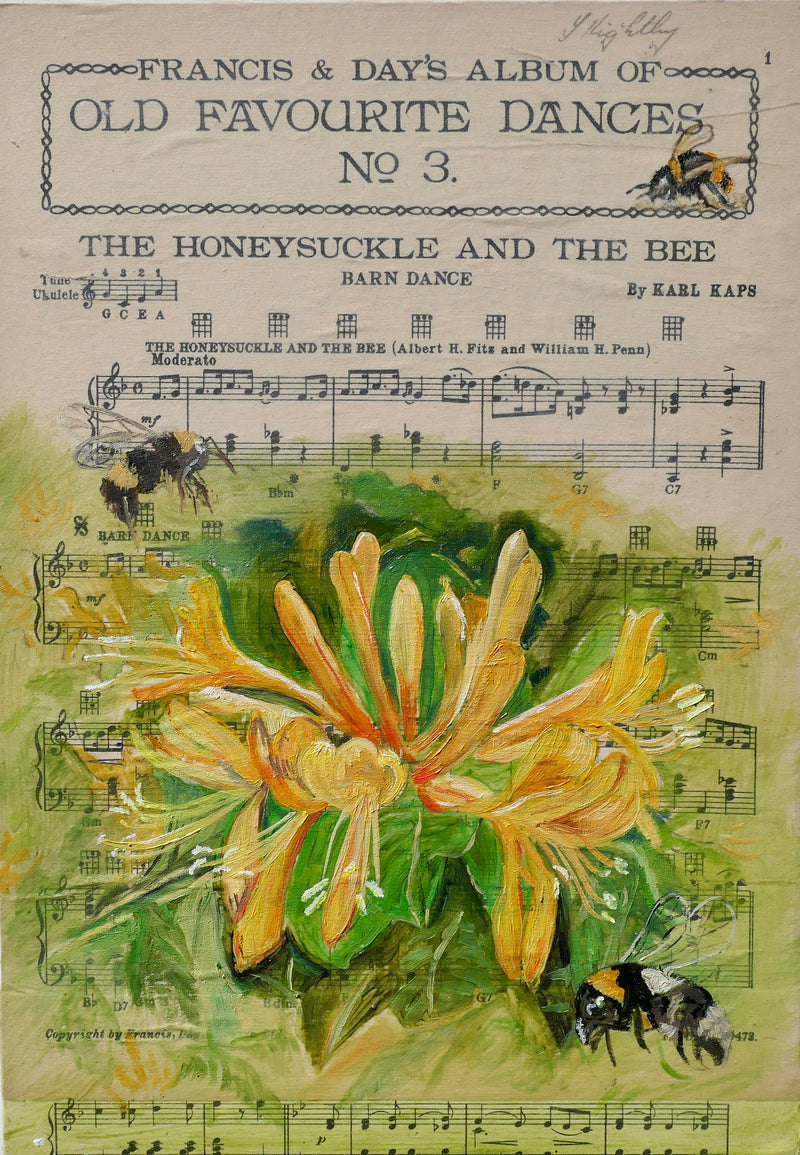 The Honey Suckle and The Bee by Helen Abbott