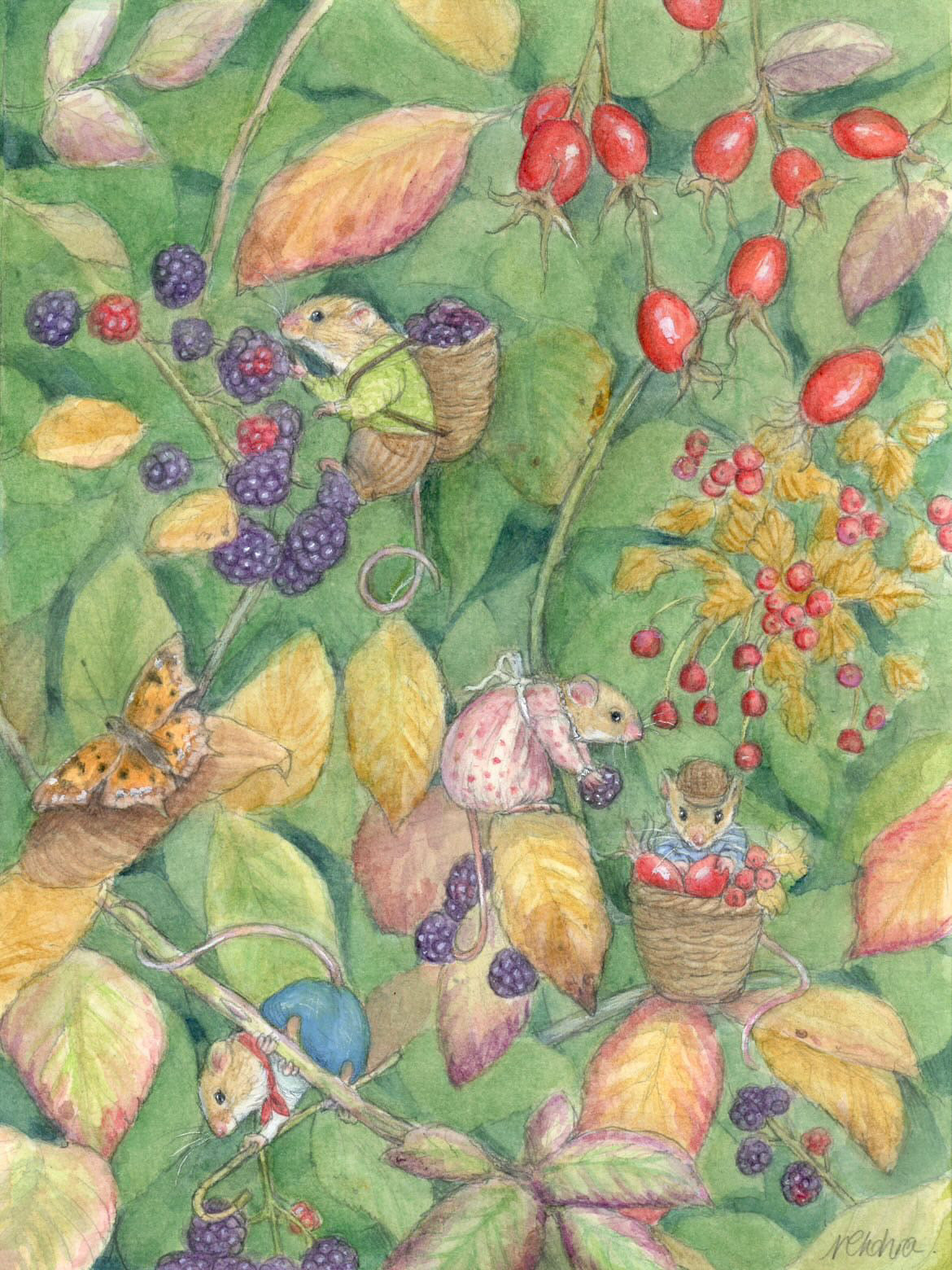 The Harvest Mice by Natacha Chohra