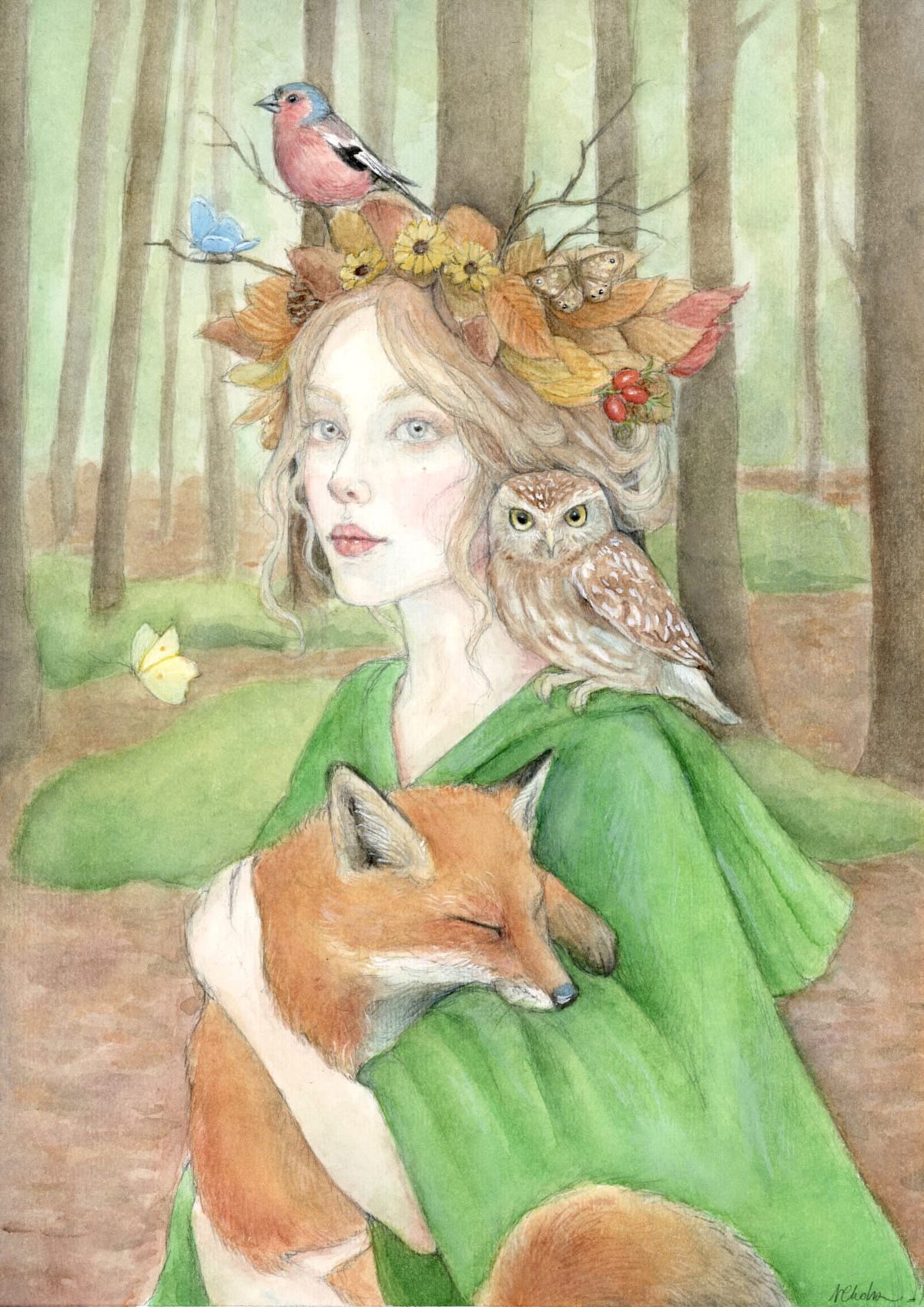 Lady of the Wildwood by Natacha Chohra