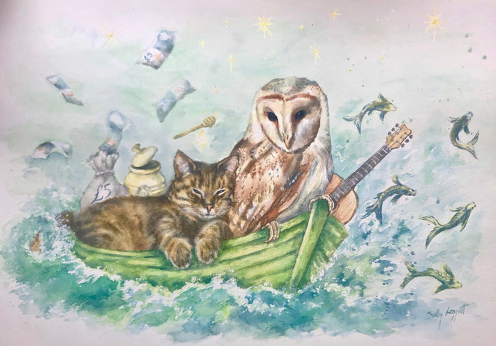 The Owl and the Pussycat by Sally Leggatt