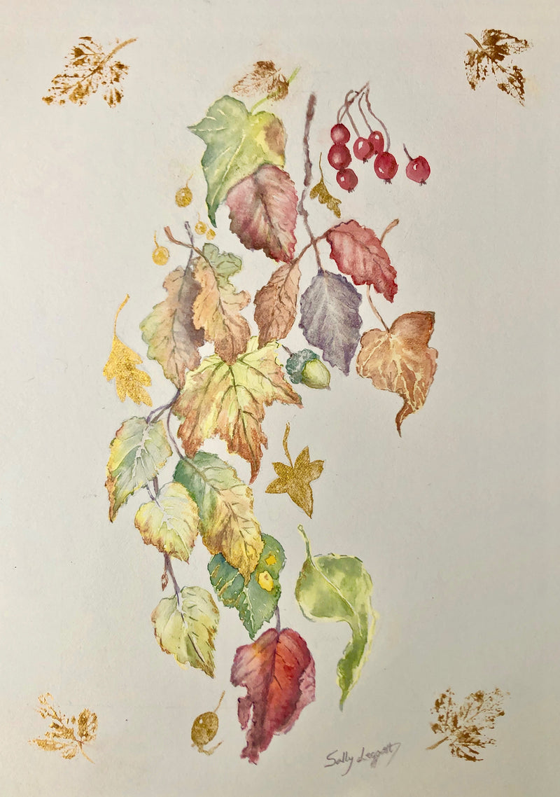 A "Tayle" of Autumn Leaves by Sally Leggatt