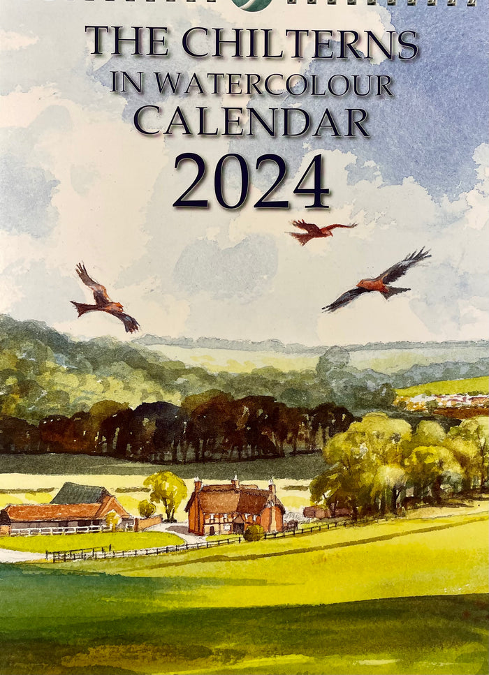 The Chilterns in Watercolour Calendar 2024