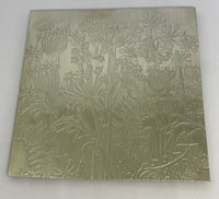 Original Dandelion Embossed Pewter Coasters by Quirky Metals