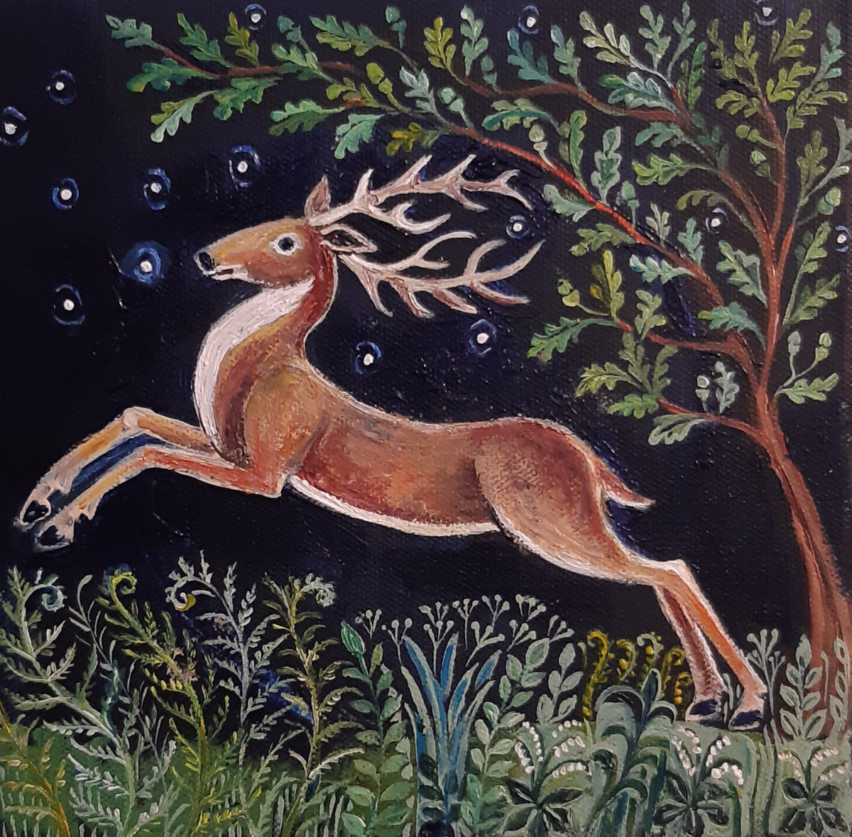 The Running Of The Deer by Nicolette Carter