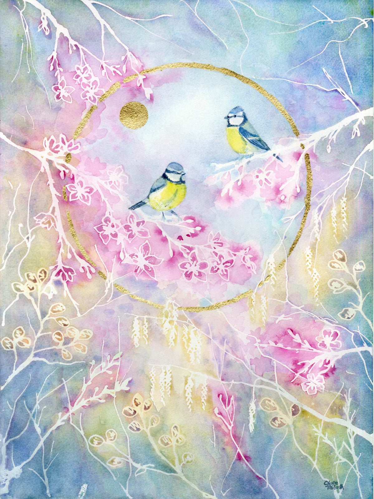 Truth Tellers- original watercolour painting by Clare Tebboth