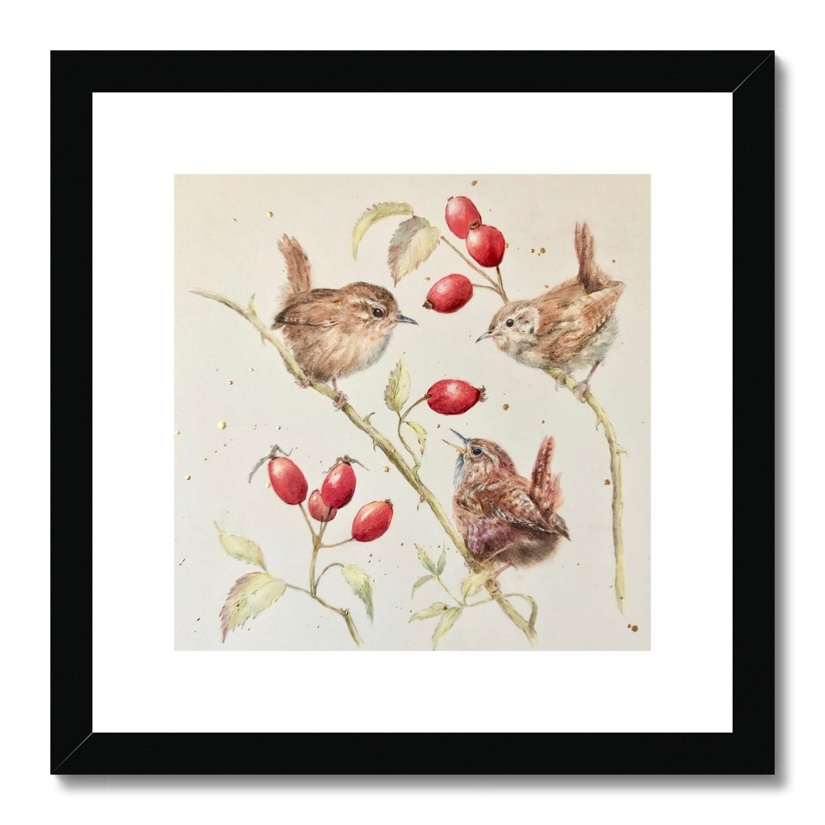 Chime of Wrens Framed & Mounted Print