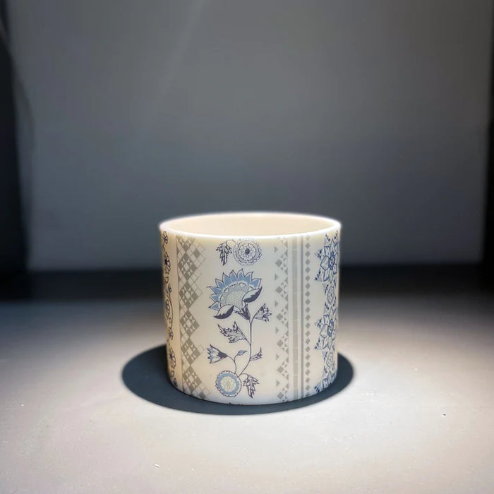 Jasmine Porcelain Tealight/Planter Pot