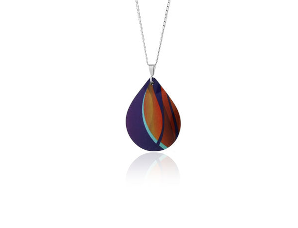 Accent Orange Pendant by Pixalum