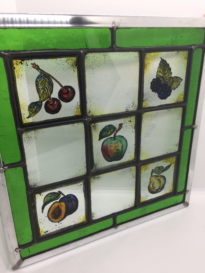 Fruit Panels in Zinc Frame By Bryan Smith