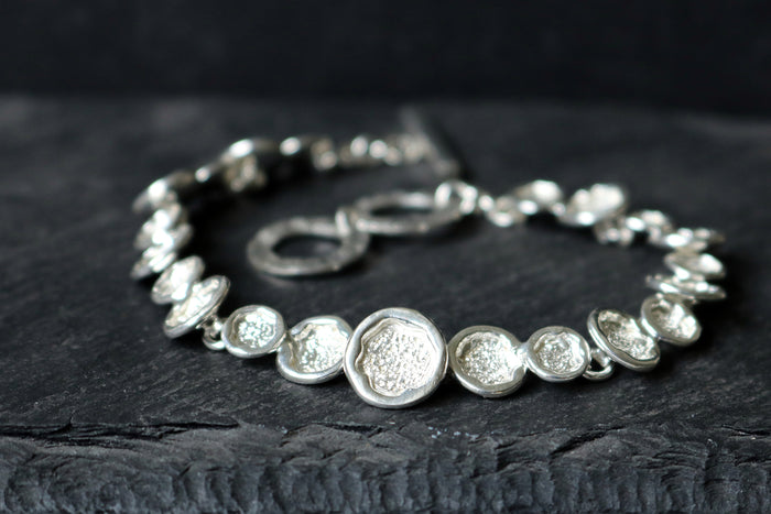 Silver Bracelet by Chris Lewis