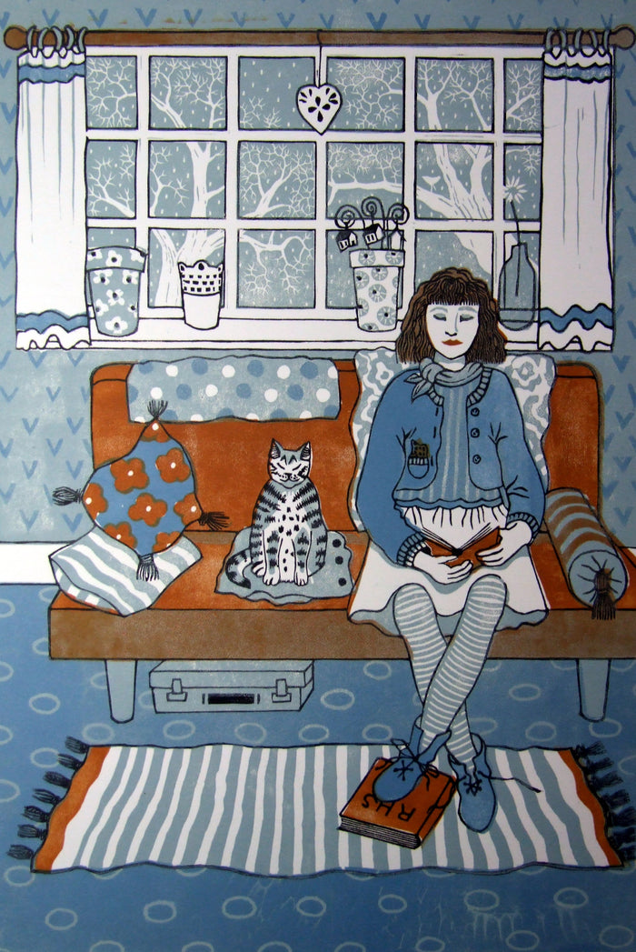 Cat Sitting by Diana Ashdown