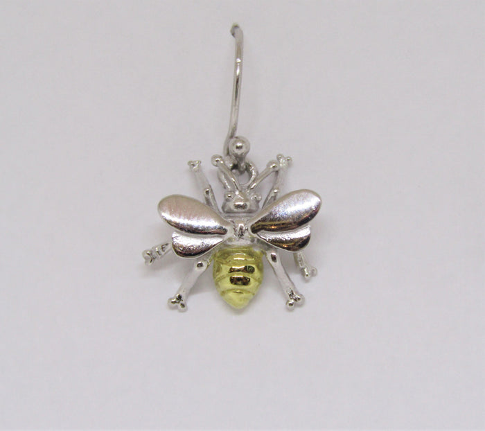 Bee Earrings made by Madeleine Blaine.