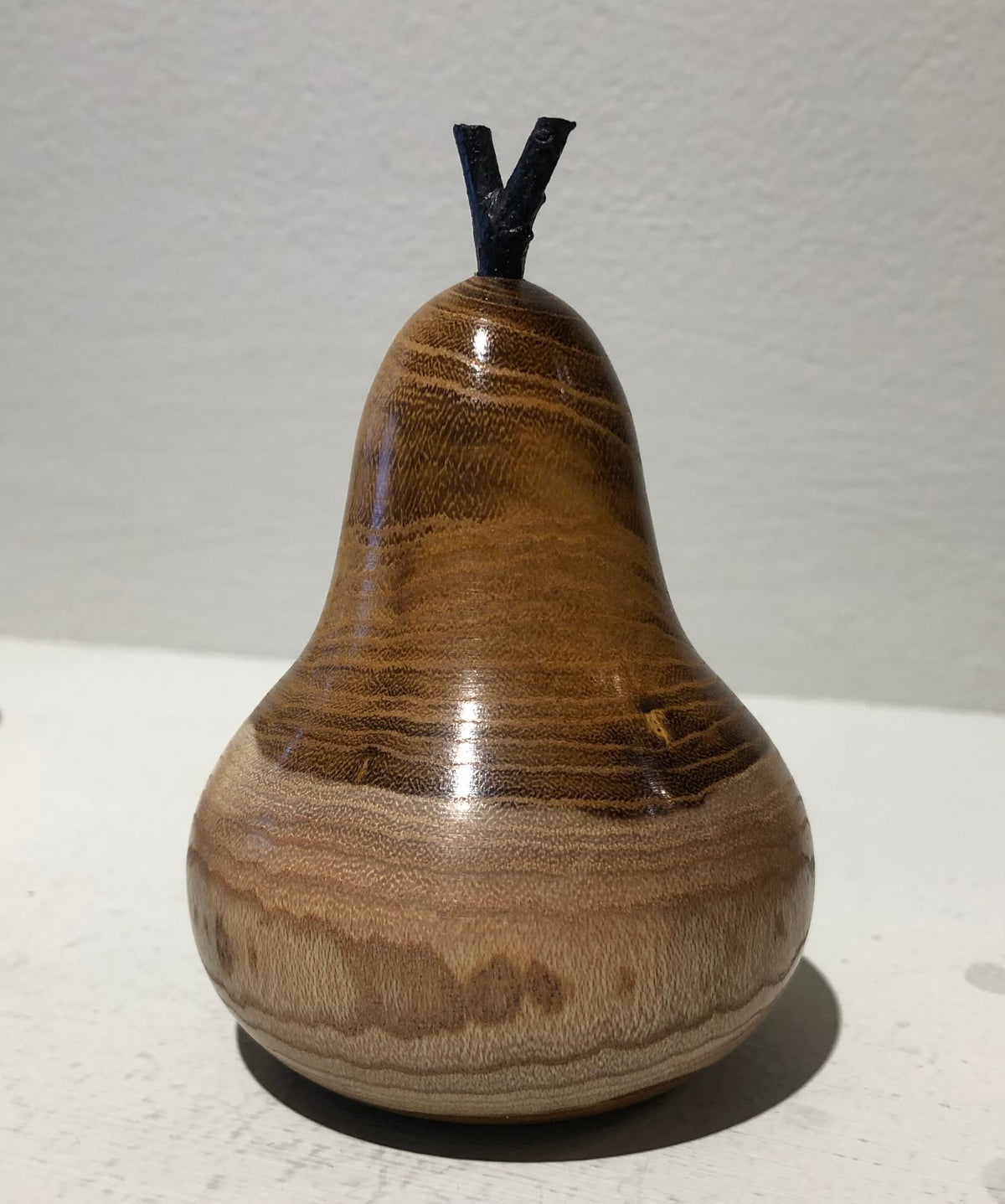 "Pear" Hand Turned wooden pear by Gary Rance