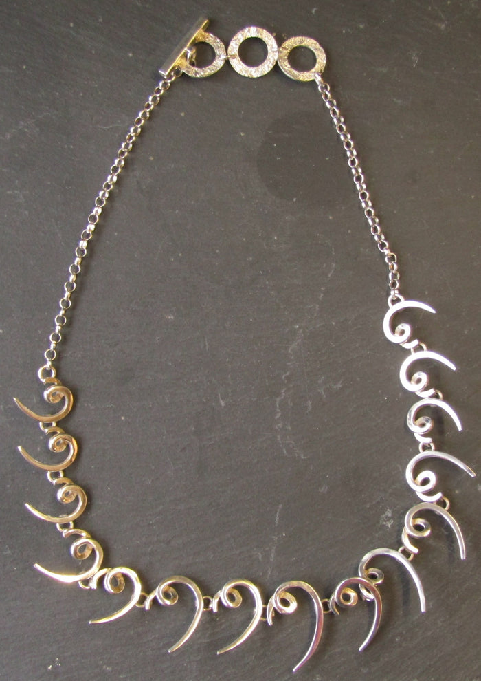 Silver Necklace by Chris Lewis