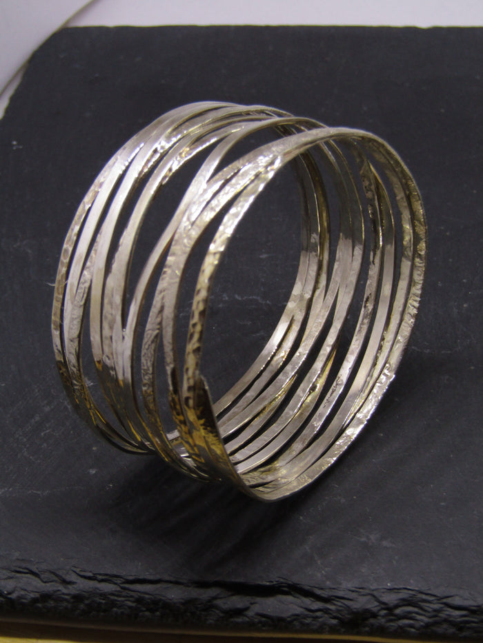 Silver Bracelet by Chris Lewis