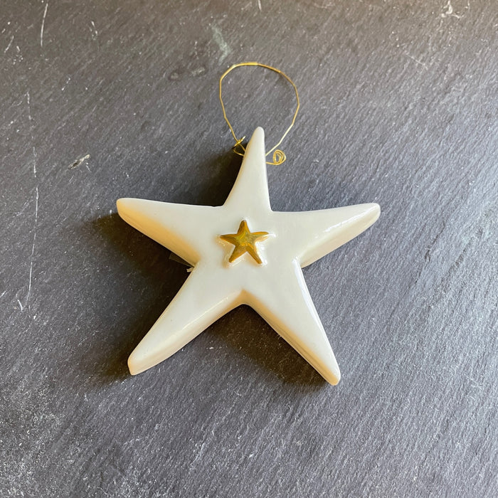 Small Ceramic Star by Sophie Smith