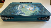 Wooden Bureau / Jewellery Box by Monika Maksym featuring Ed Org Artwork