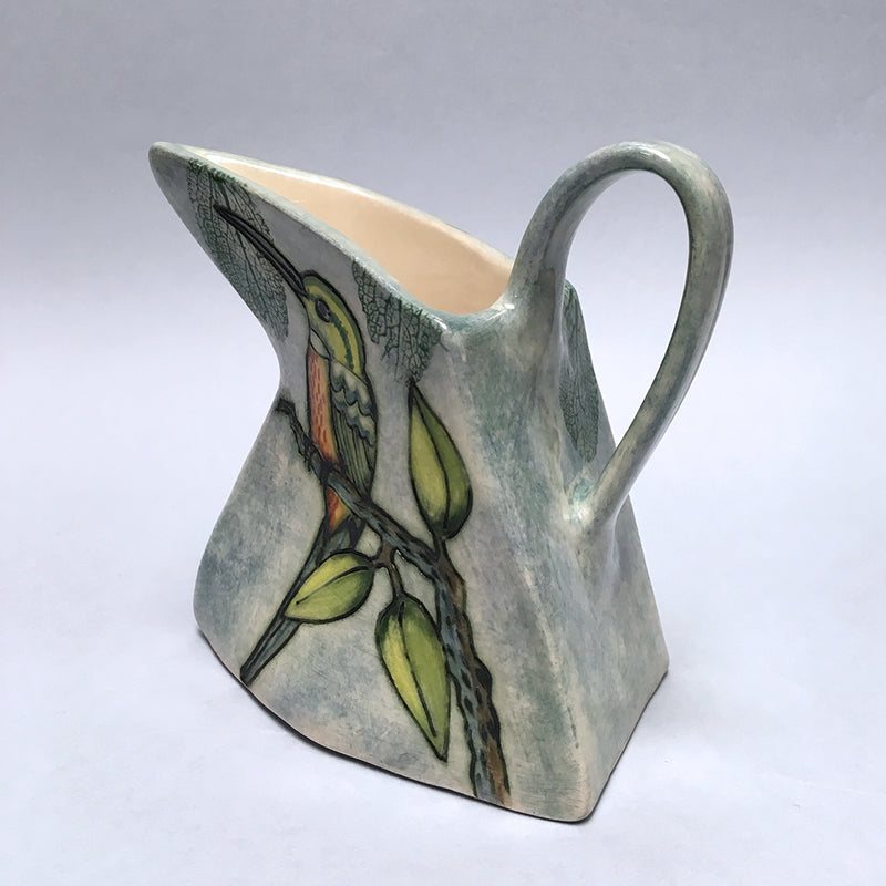 Birds Triangle Jug by Jeanne Jackson