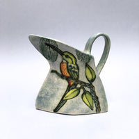 Birds Triangle Jug by Jeanne Jackson