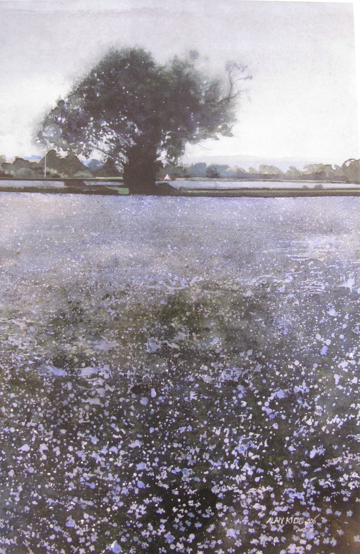 Linseed at Emmington by Alan Kidd