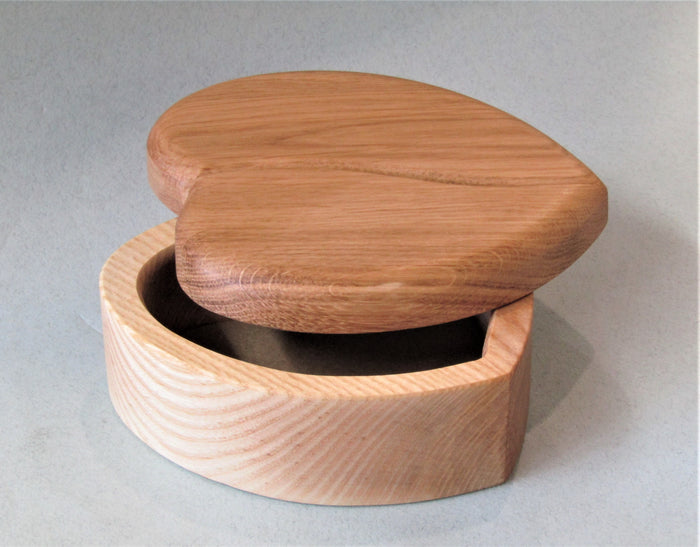 Heartfelt Wooden Box - hand-crafted by Martin Stephenson