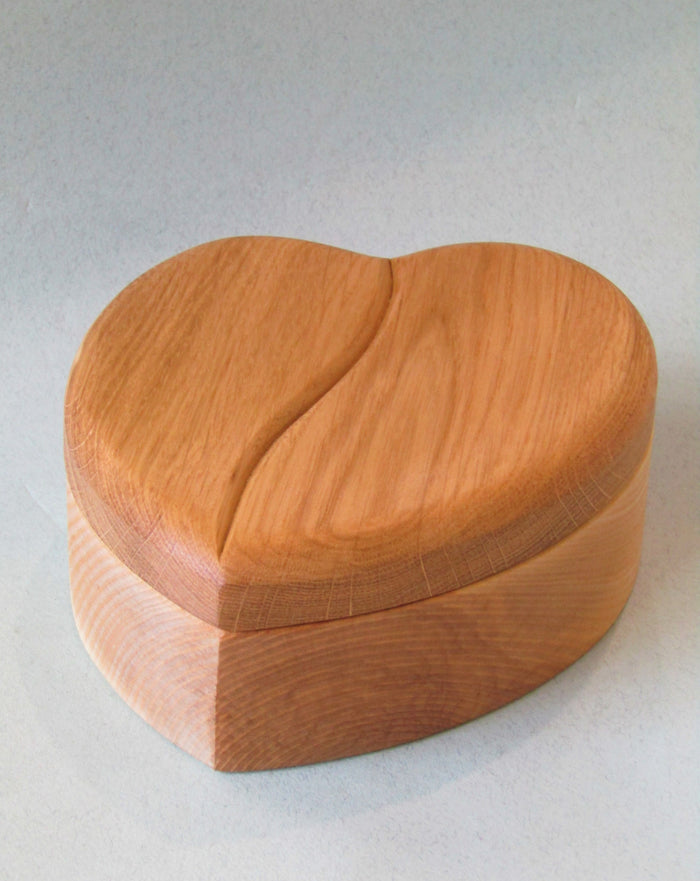 Heartfelt Wooden Box - hand-crafted by Martin Stephenson