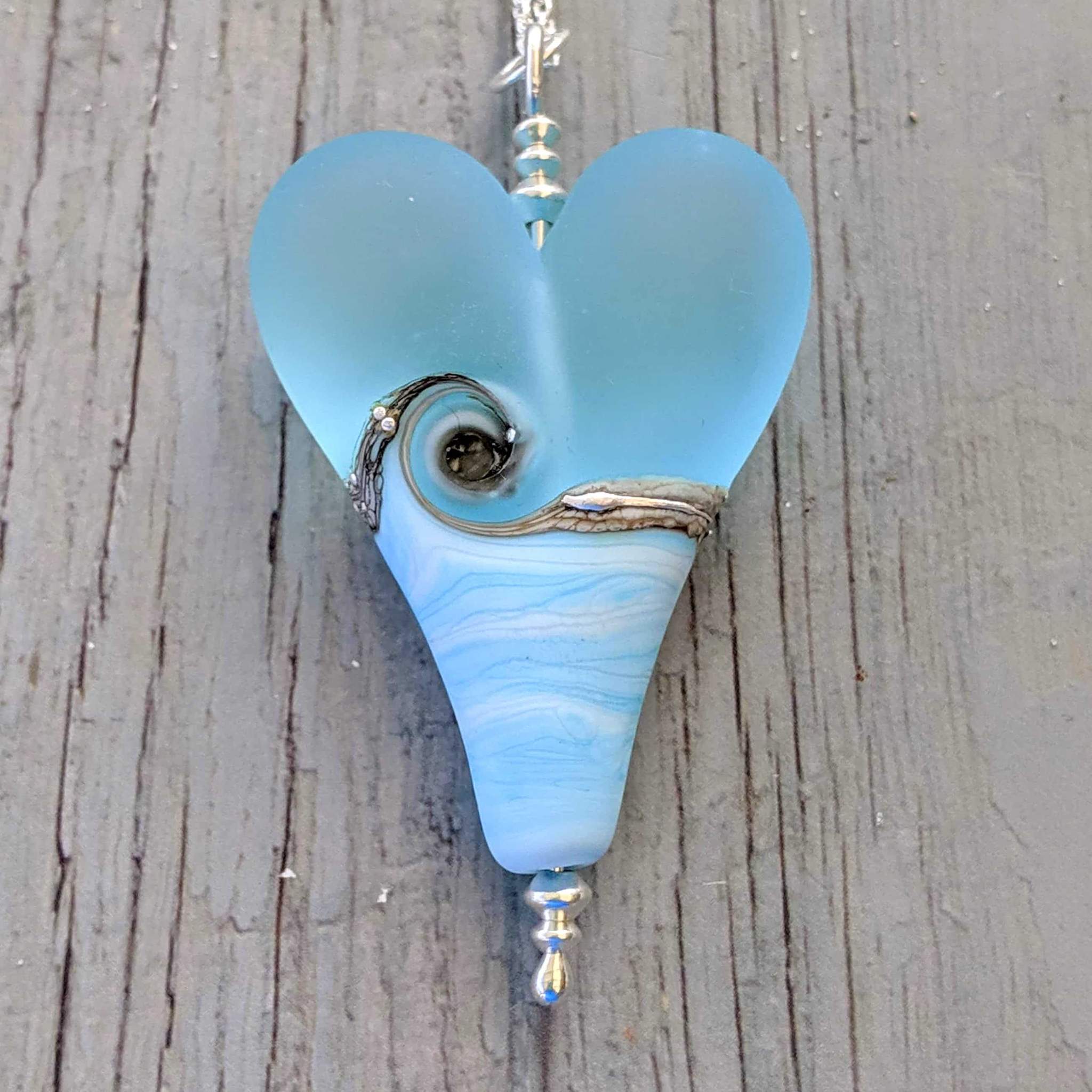 Extra large hot sale heart pendant