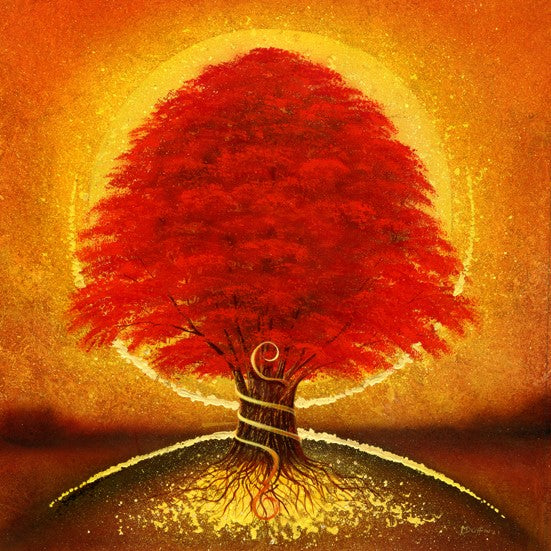 The Sacred Autumn - Original Painting by Mark Duffin