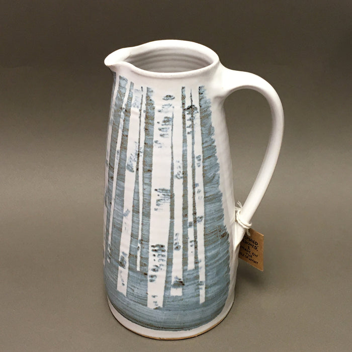 Silver Birch Tall Jug by Neil Tregear