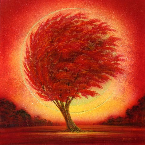 The Red Jewel - Original Painting by Mark Duffin