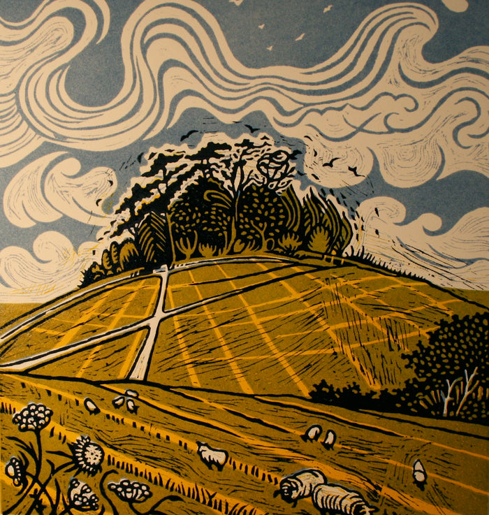 Wittenham Clumps by Susan Wheeler