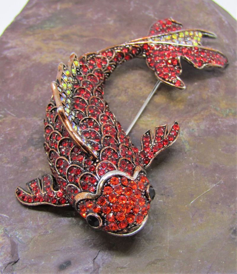 Koi Fish Brooch by Jieun