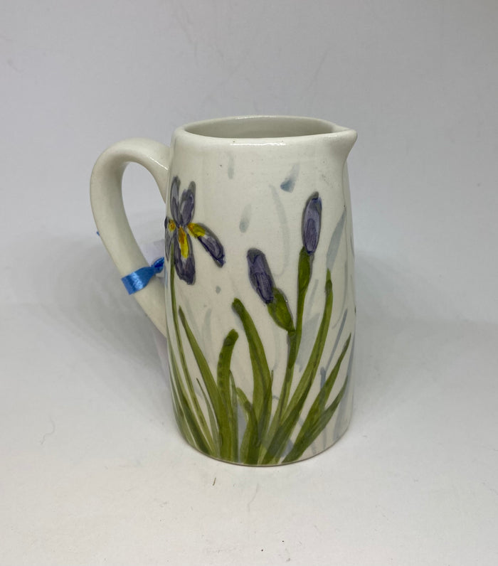 Small Hand -painted Ceramic Cream Jug by Jenny Bell  