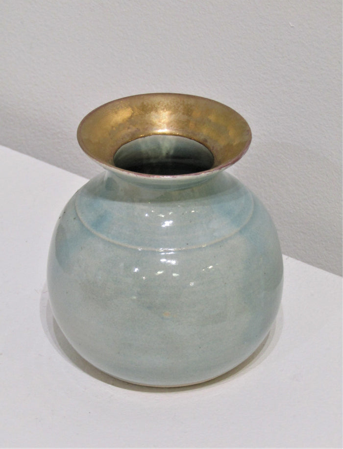 Celadon Glaze Pot by Jeremy White