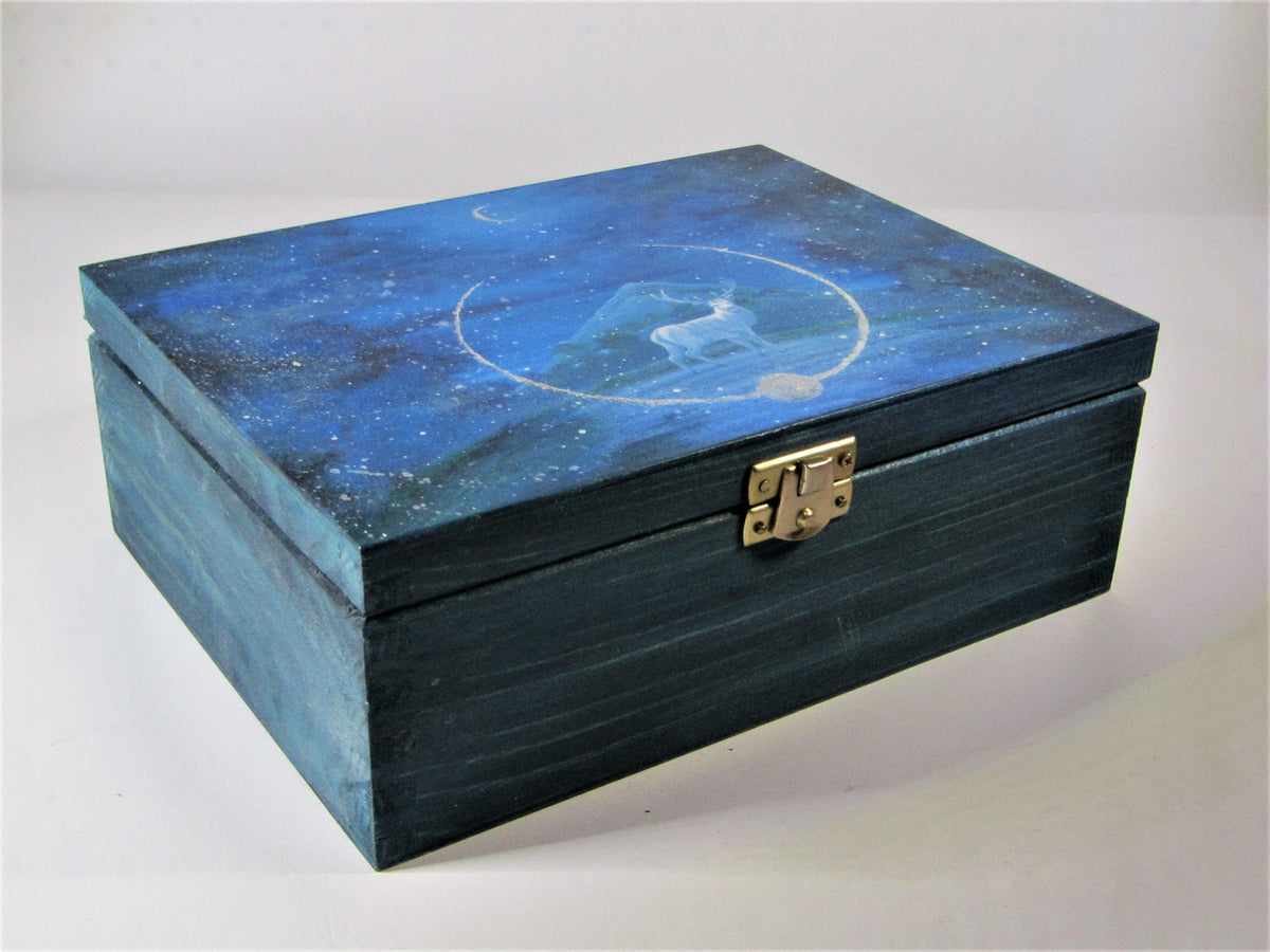 Compartment Box by Monika Maksym features Mark Duffin Artwork