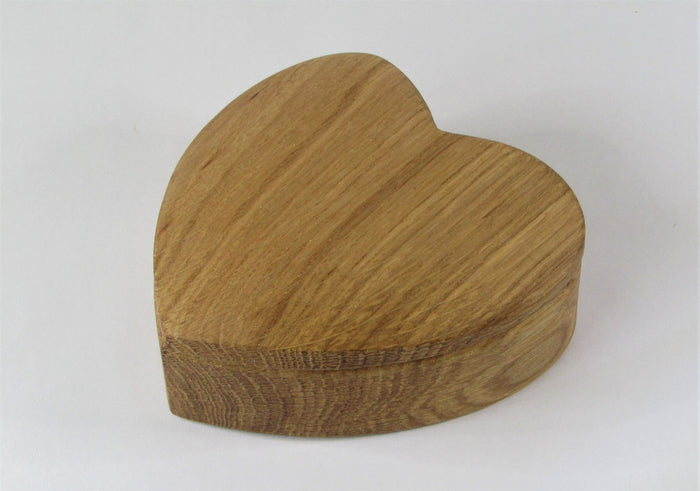 Small Wooden Heartfelt Box by Martin Stephenson