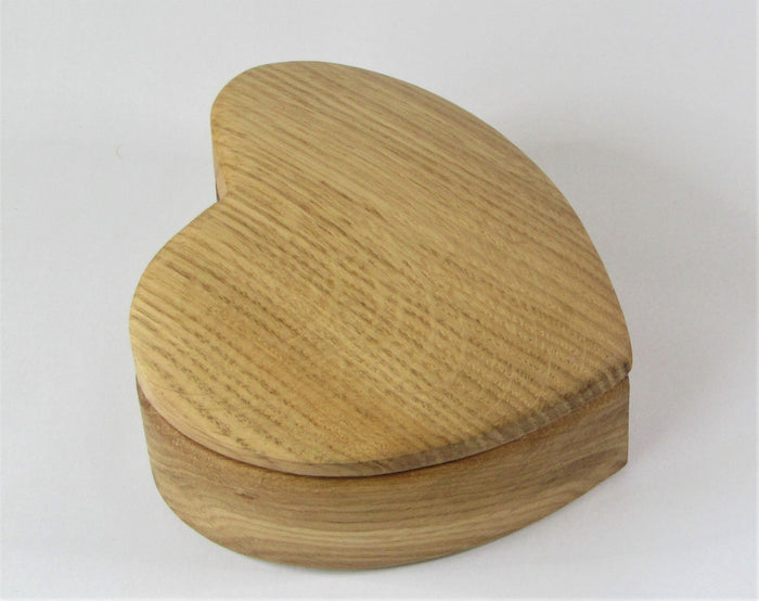 Small Wooden Heartfelt Box by Martin Stephenson