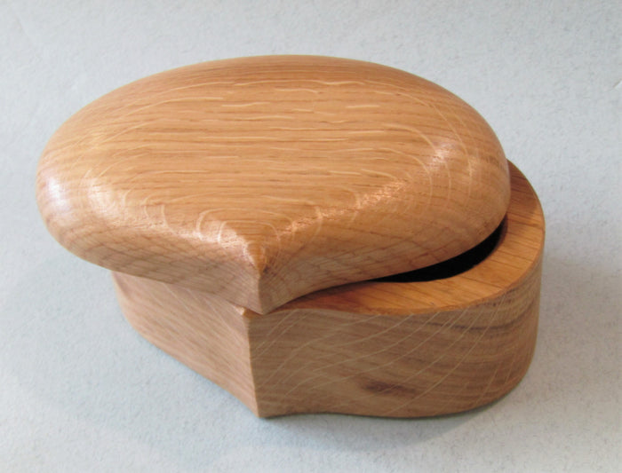 Small Seaform Wooden Sorage Box  by Martin Stephenson