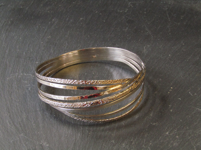 Silver Bangle by Chris Lewis